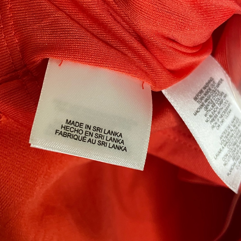 Anne Klein Coral orange Sheath Sleeveless Dress NWT Size M - Picture 4 of 13